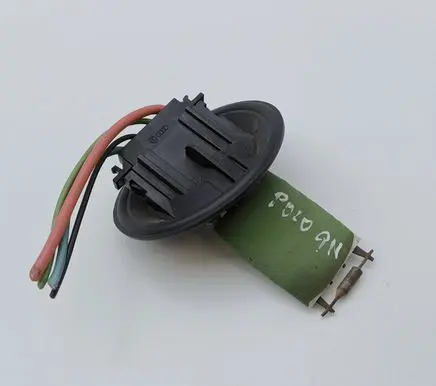 Volkswagen Polo IV 9N3 Heater blower motor/fan resistor