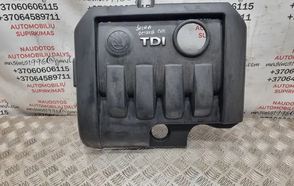 Skoda Octavia Mk2 (1Z) Engine cover (trim) 03G103925BN 03G103925BM