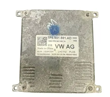 Volkswagen Golf VII Headlight ballast module Xenon 7P5941591AD 7P5941591A 1036050008