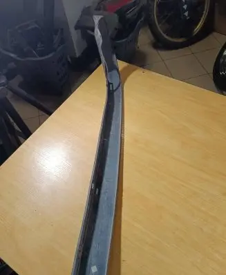 Volkswagen Golf II Front bumper lip 191805903A