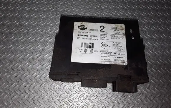 Nissan Primera Door central lock control unit/module 285969F90 5WK4661