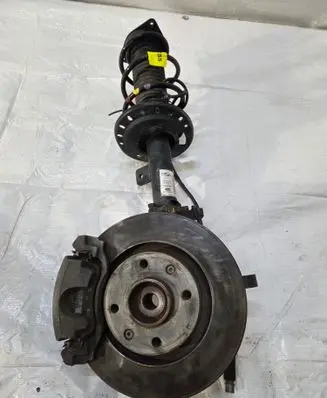 Opel Corsa F Front wheel hub spindle knuckle 9837410780