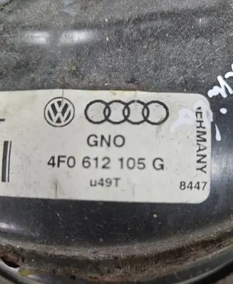 Audi A6 S6 C6 4F Brake booster 4F0612105G U49T