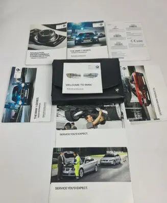 BMW 1 F20 F21 Owners service history hand book 