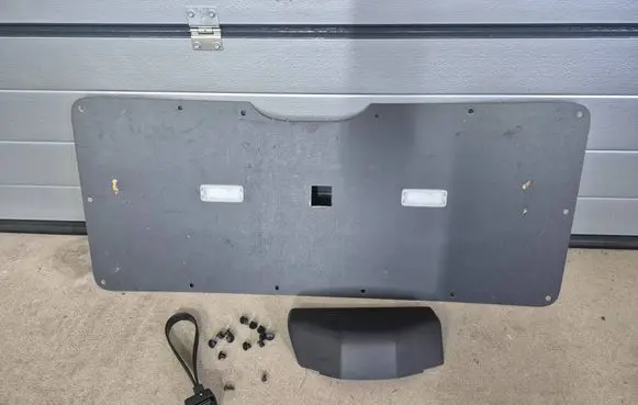 Volkswagen Caddy Tailgate/boot cover trim set 2K0867605E 2K0867425D 7H0829621