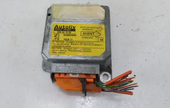 Peugeot 206 Airbag control unit/module 9636894080