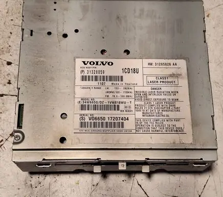 Volvo V50 Radio/CD/DVD/GPS head unit 31285826AA 17207404 31328059