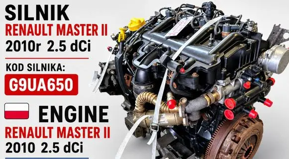 Renault Master II Engine G9UA650 G9U650