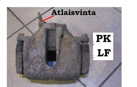 Mercedes-Benz E W124 Front brake caliper 0004205783