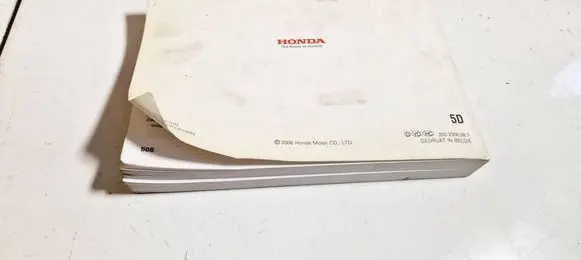Honda Civic Owners service history hand book 