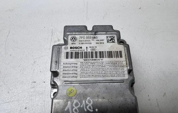 Volkswagen Touareg II Airbag control unit/module 7P0959655 0285010532