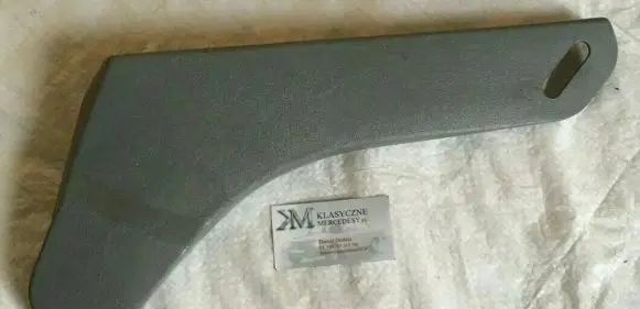 Mercedes-Benz E W124 Front driver seat rail trim 1249180130