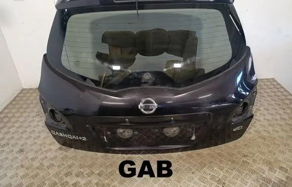 Nissan Qashqai+2 Tailgate/trunk/boot lid 