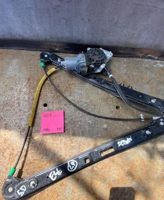 BMW 3 E46 Front door window regulator motor 676283620630