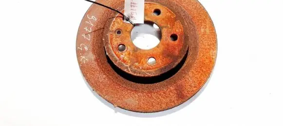 Rear brake disc