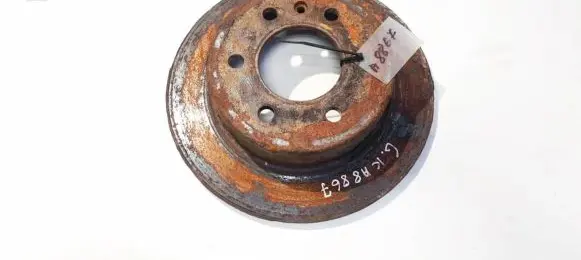 Volkswagen Crafter Rear brake disc neventiliuojamas