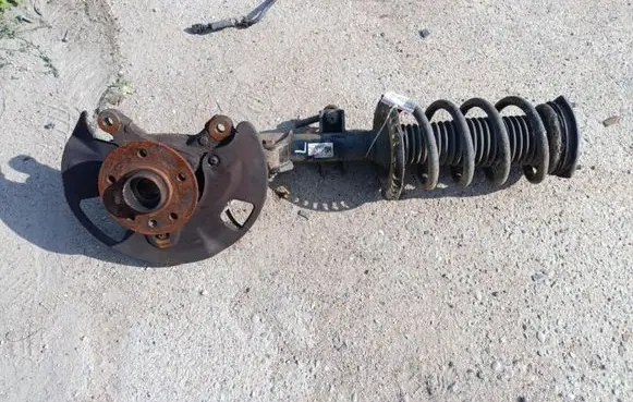 Volkswagen Crafter Front shock absorber with coil spring