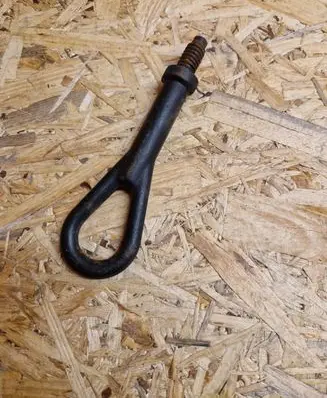 Towing hook eye