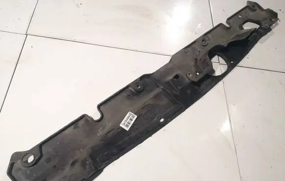 Engine bonnet/hood lock trim molding