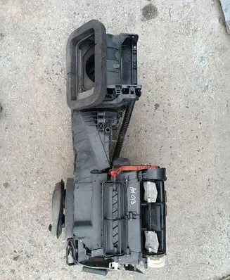 Interior heater climate box assembly