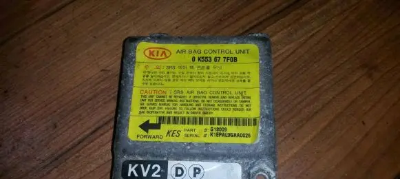 KIA Carnival Airbag control unit/module 0k553677f0b g13009