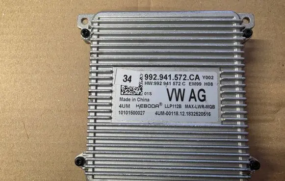 Volkswagen PASSAT B8 LED ballast control module 992941572CA