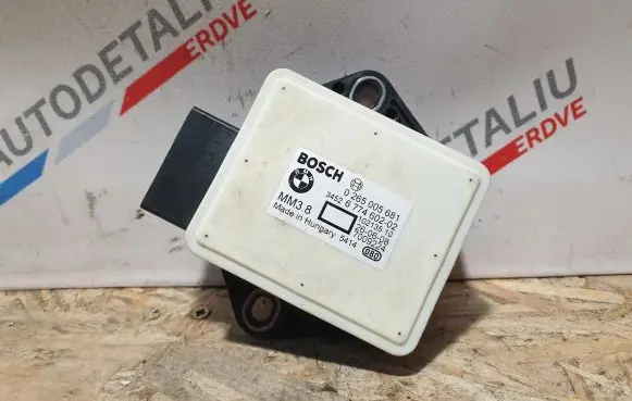 BMW 5 E60 E61 ESP acceleration yaw rate sensor 6774602 6782370 0265005681
