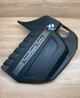 BMW 5 F10 F11 Engine cover (trim) 8658460 7607447