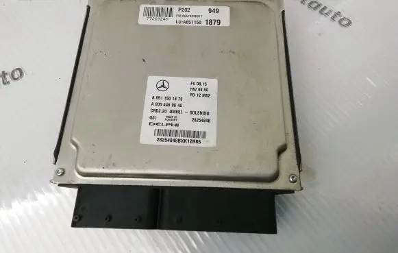 Mercedes-Benz SLK R172 Engine control unit/module A6511501879 28254848 A0054469640