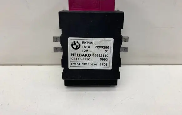 BMW 5 E60 E61 Fuel injection pump control unit/module 7209286 16147209286