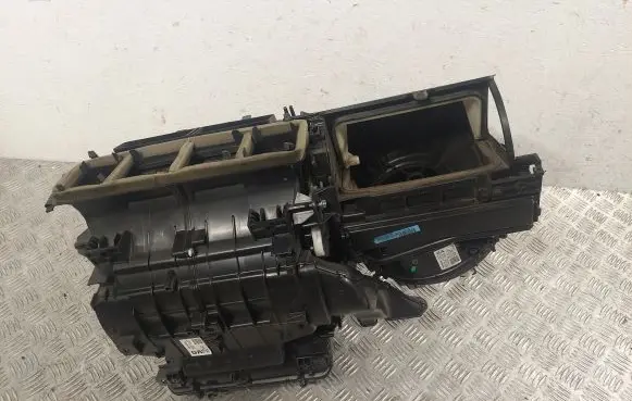 Interior heater climate box assembly
