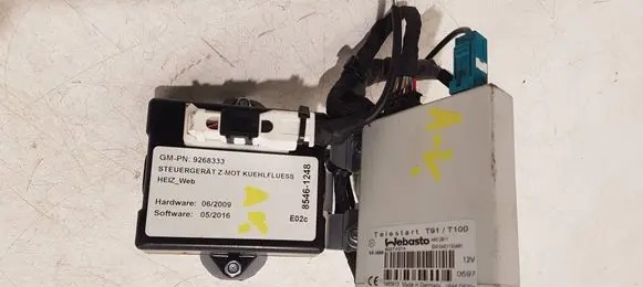 Opel Astra K Auxiliary heating control unit/module 9027437A