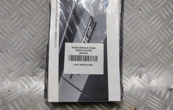 Ford Kuga III Owners service history hand book LJ6J-19G219-CD