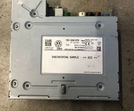Volkswagen Touareg III MMI control unit 761035070