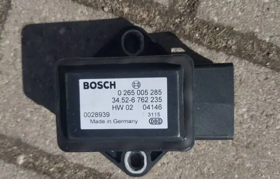 BMW 7 E65 E66 ESP acceleration yaw rate sensor 0265005285 0028939 34526762235