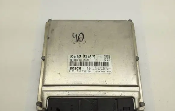 Mercedes-Benz E W211 Engine control unit/module 0281010793 A6681530279 28RTF186