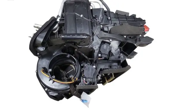 Interior heater climate box assembly