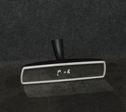 Volkswagen Golf VI Rear view mirror (interior) E1010783