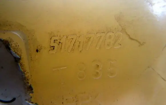 Fiat Doblo Coolant expansion tank/reservoir 51717782