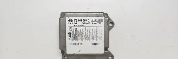 Volkswagen Touran I Airbag control unit/module 1T0909605D 5WK43828 02H021S0100