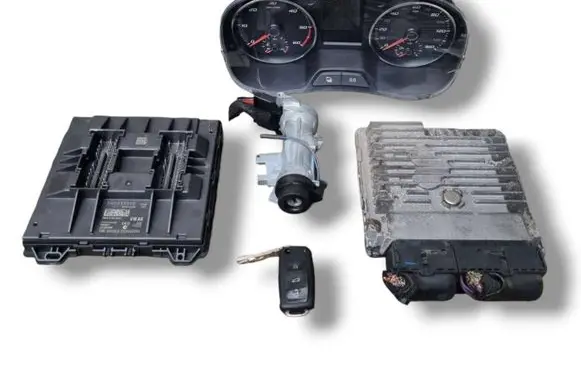 Engine ECU kit and lock set