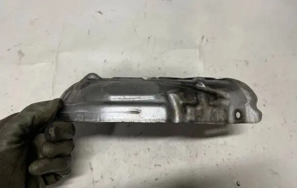 Heat shield in engine bay