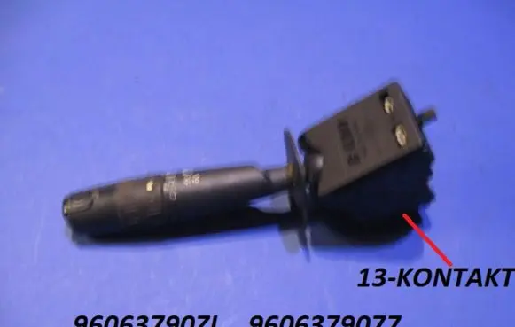 Peugeot 206 Indicator stalk 96063790ZL 9606379077