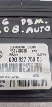 Volkswagen PASSAT B6 Gearbox control unit/module H38S0736 09G927750CJ