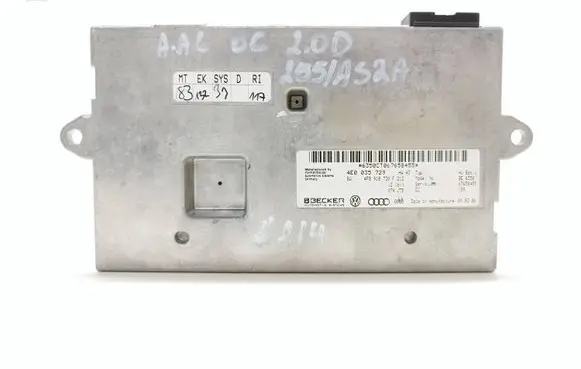 Audi A6 S6 C6 4F MMI control unit 4E0035729 4F0910730F 67658455