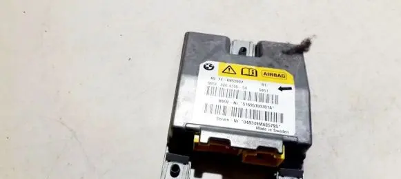 BMW 5 E60 E61 Airbag control unit/module 65776953007 s1695300701a