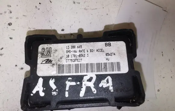 Opel Zafira B ESP acceleration yaw rate sensor 13208665 10170103623