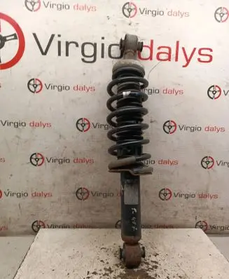Peugeot 407 Rear shock absorber with coil spring 9682474680 13071000522