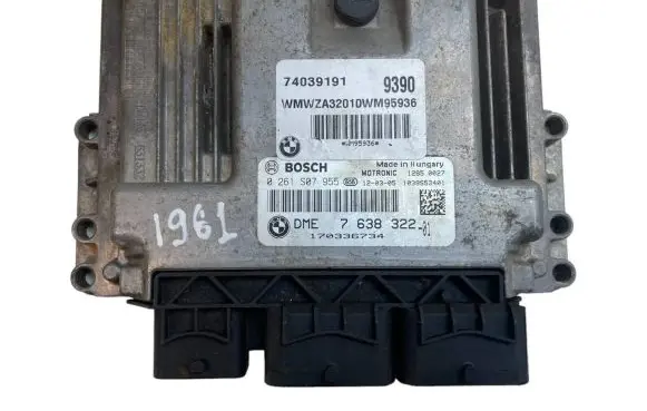 Mini Cooper Countryman R60 Engine control unit/module 7638322 0261S07955 1039S53401