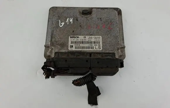 Opel Astra G Engine control unit/module 90589736 0281001670